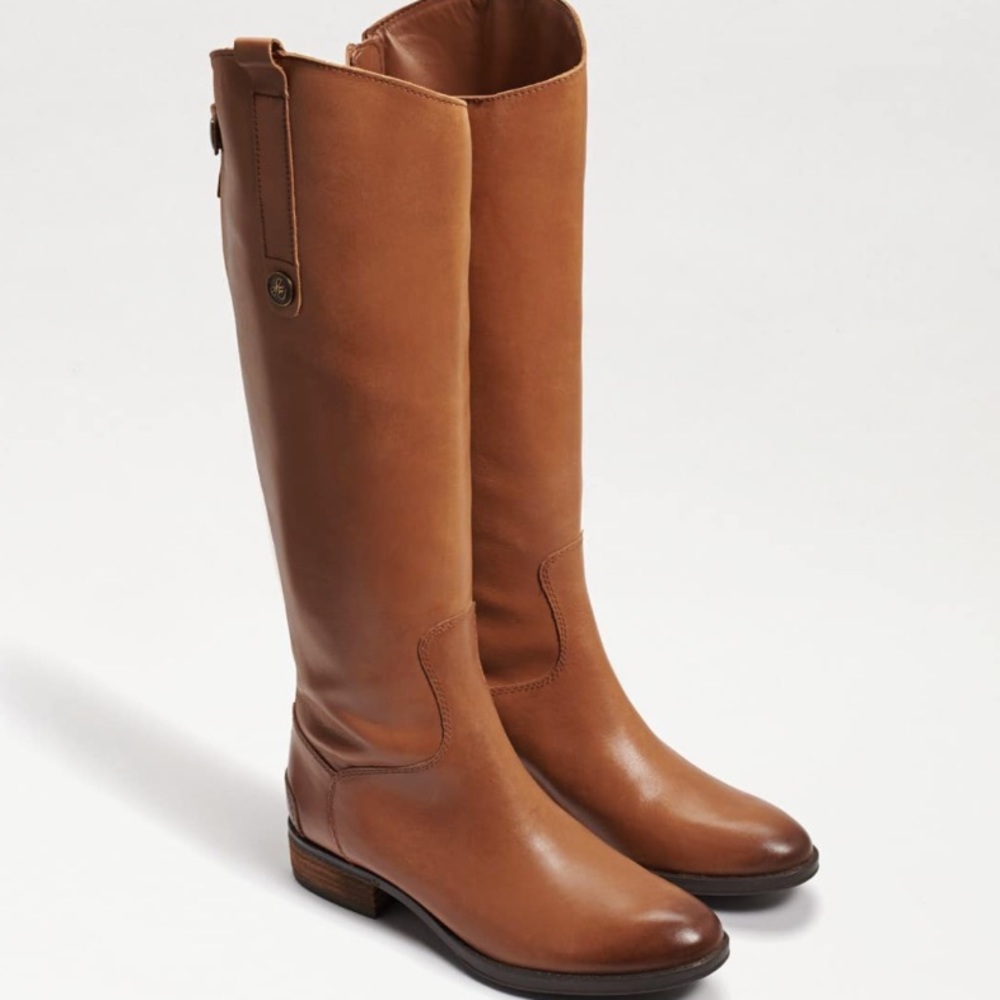Sam Edelman Brown Penny Leather Riding Boots